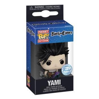Funko POP Pocket Keychain Schlüsselanhänger Vinyl - Black Clover Yami - 4cm
